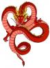 Drago Shenron Rosso