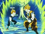 Goku e Vegeta nel corpo di Cell