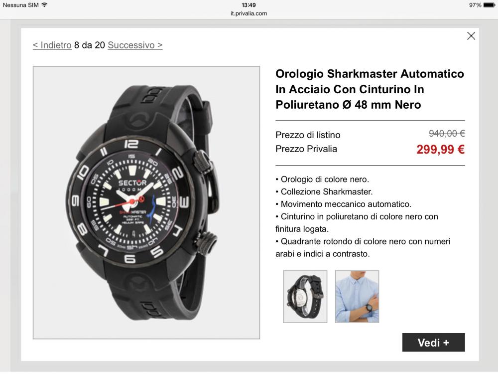 Orologi privalia 2025